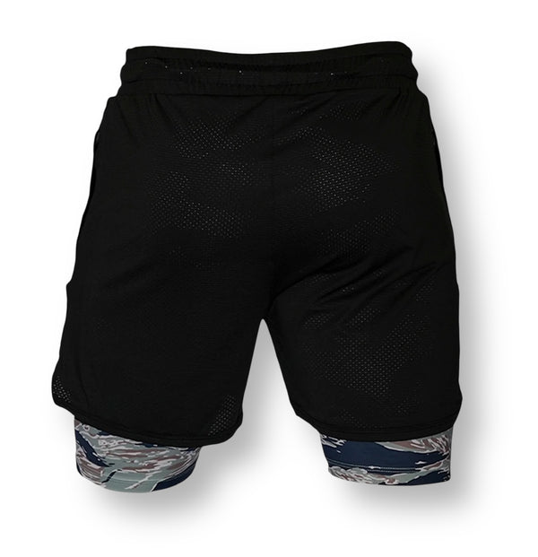 Gym Shorts Men-2i1 Lite Gym Shorts - 5 Inch - Savage Tacticians