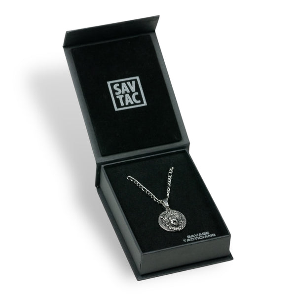 Medusa's Gaze Pendant & Chain