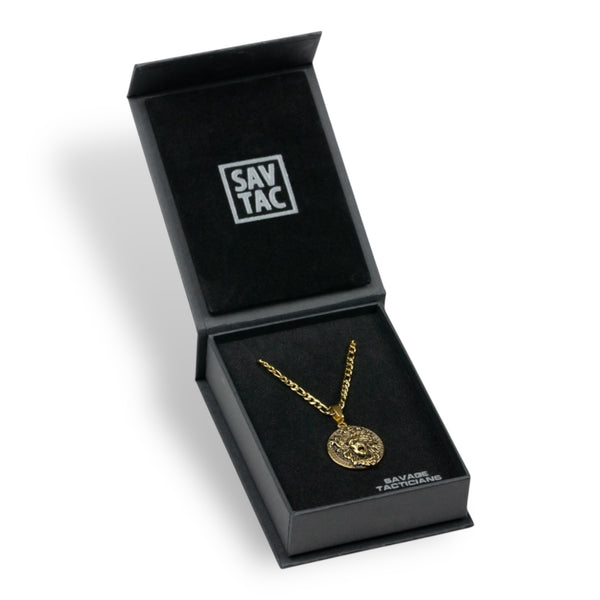 Medusa's Gaze Pendant & Chain