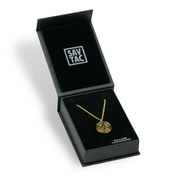 Compass Pendant & Chain