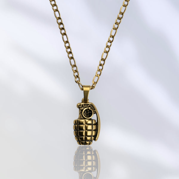 Jewelry-Patience Pendant & Chain - Savage Tacticians