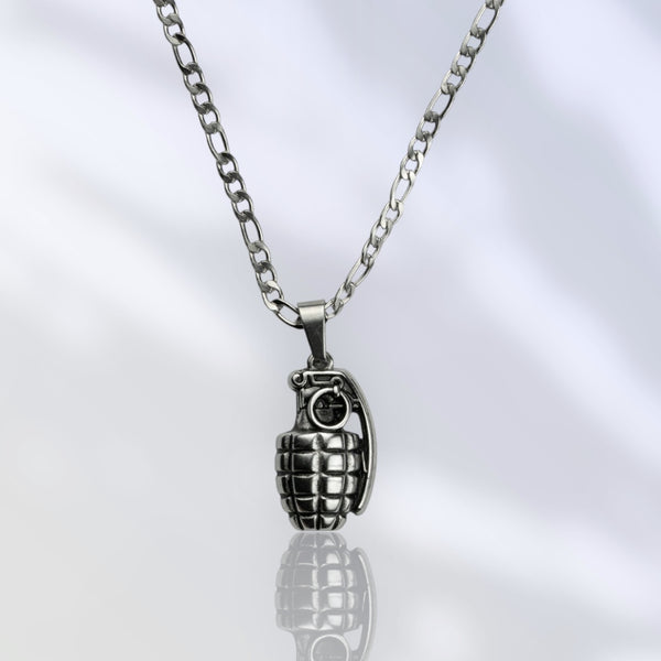 Jewelry-Patience Pendant & Chain - Savage Tacticians
