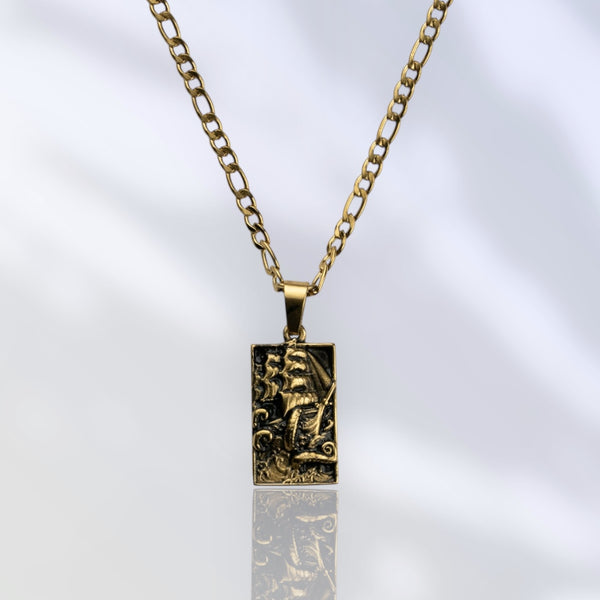 Jewelry-Voyage Pendant & Chain - Savage Tacticians