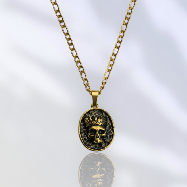 Jewelry-No Kings, No Master Pendant & Chain - Savage Tacticians