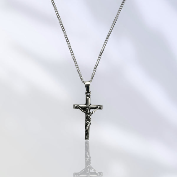Jewelry-Crucifixion Pendant & Chain - Savage Tacticians