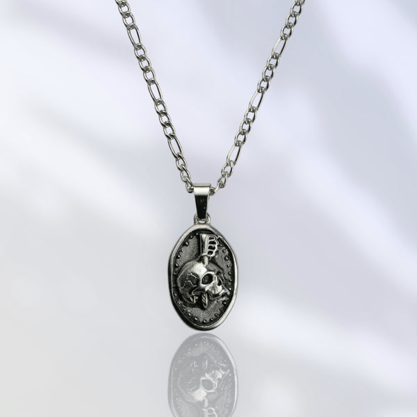 Jewelry-No Quarter Pendant & Chain - Savage Tacticians