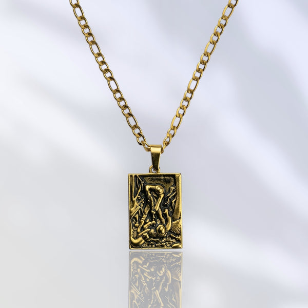 Jewelry-No Retreat Pendant & Chain - Savage Tacticians