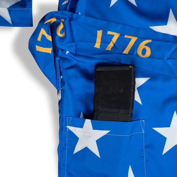 Robe-Savage Kimono Robe - American Flag - Savage Tacticians