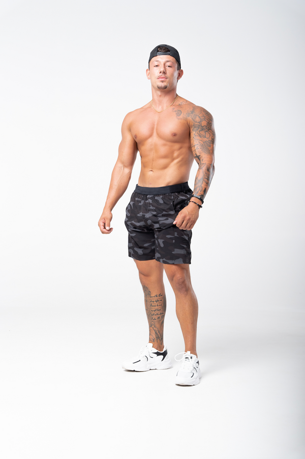 Gym Shorts Men-Kinetic Shorts - Savage Tacticians