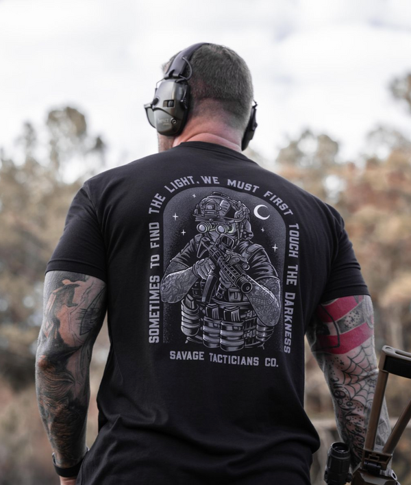 Graphic Tee-Darkness - Savage Tacticians