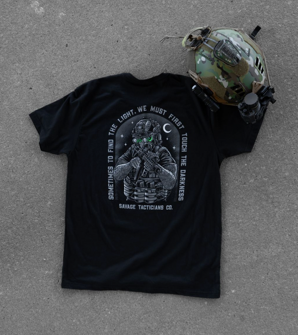 Graphic Tee-Darkness - Savage Tacticians
