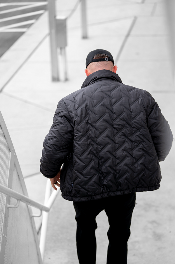 STMC® Black Camo Reversible Woobie Jacket