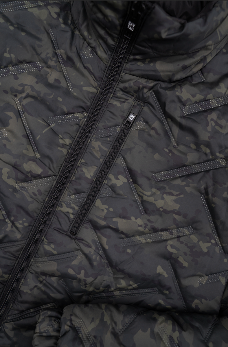 STMC® Black Camo Reversible Woobie Jacket – Savage Tacticians