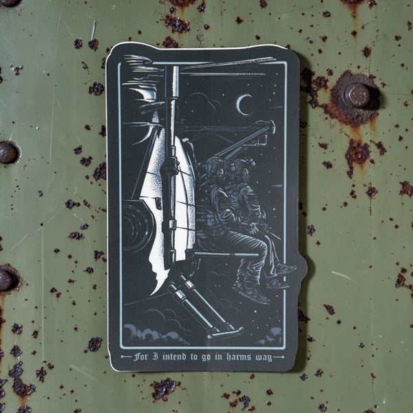 Harm's Way Sticker