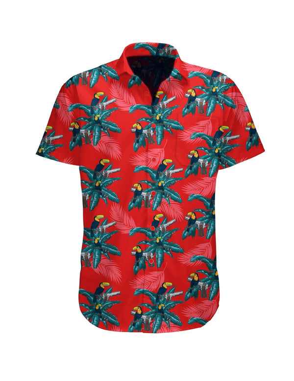 Button-Ups-Toucan Deadly Button-up - Savage Tacticians