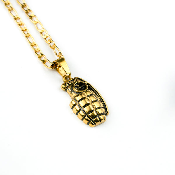 Jewelry-Patience Pendant & Chain - Savage Tacticians
