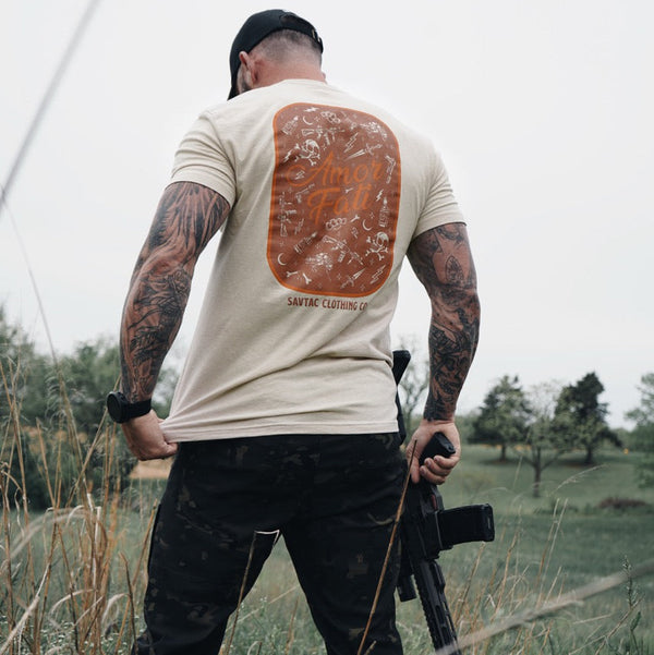 Graphic Tee-Amor Fati - Savage Tacticians