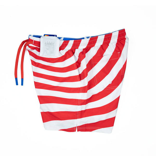 Swim Shorts-Swim Trunks - Old Glory - Savage Tacticians
