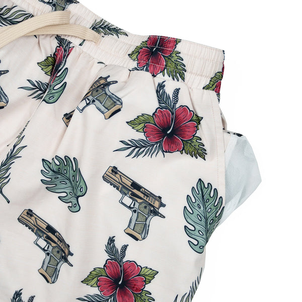 Swim Shorts-Swim Trunks - OAD Tropical - Savage Tacticians