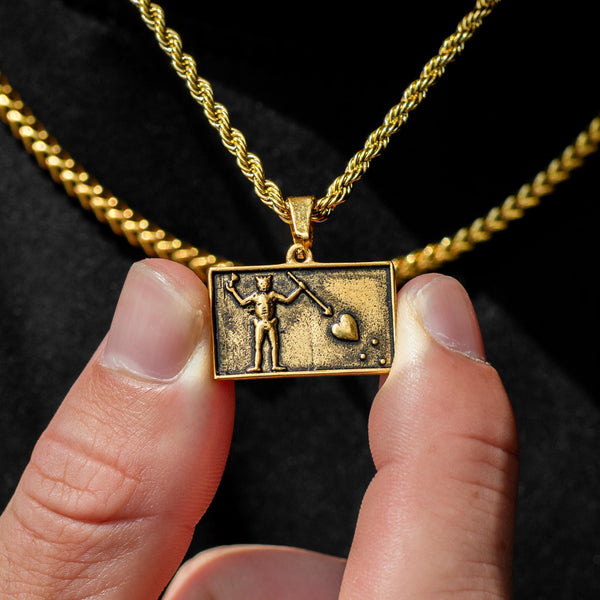 Jewelry-Hoist Pendant & Chain - Savage Tacticians