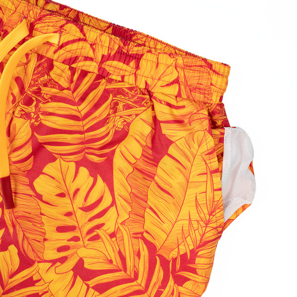 Swim Shorts-Swim Trunks - Tropical Inferno - Savage Tacticians