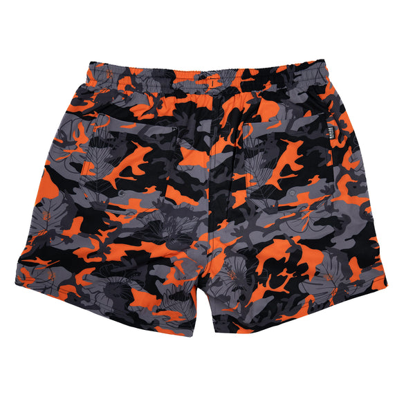 Swim Shorts-Swim Trunks - M81 Blaze - Savage Tacticians
