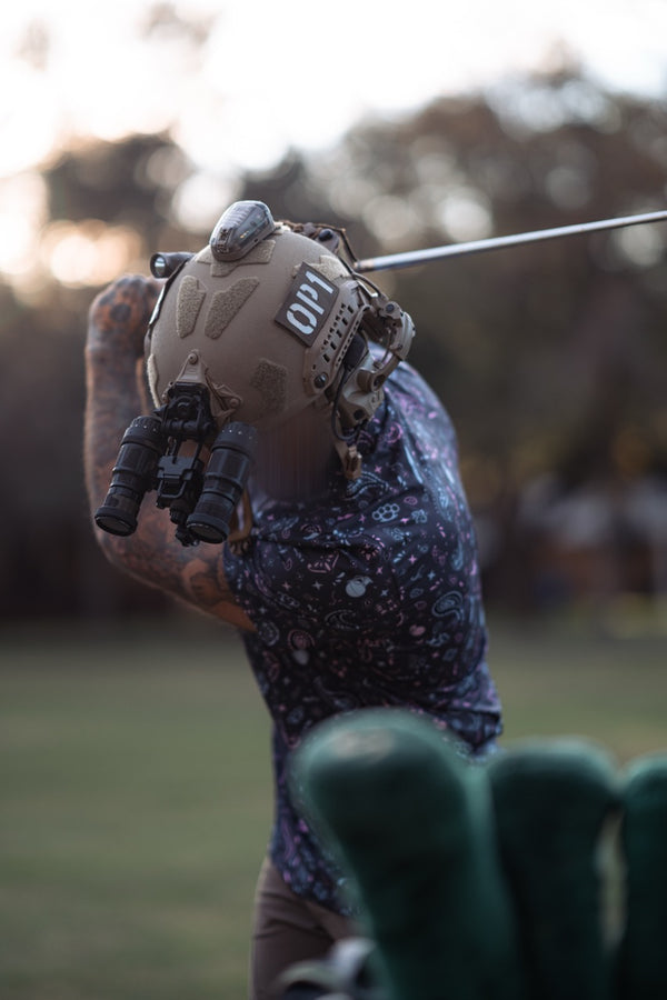 Polo Shirts-Performance Polo - Paisley - Savage Tacticians