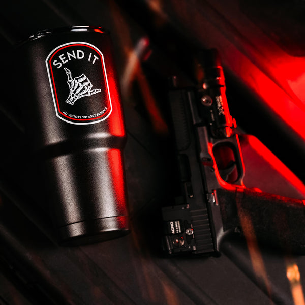 Drinkware-Send It 30 oz Tumbler - Savage Tacticians
