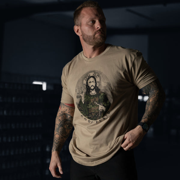 Graphic Tee-God's Plaid - Savage Tacticians