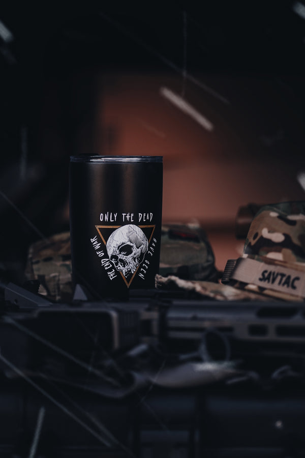 Drinkware-Only the Dead 20 oz Tumbler - Savage Tacticians