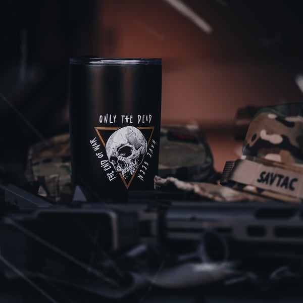Drinkware-Only the Dead 20 oz Tumbler - Savage Tacticians