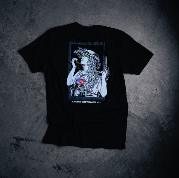Graphic Tee-Danger Close - Savage Tacticians