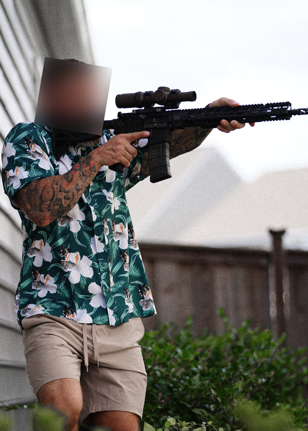Button-Ups-Aloha Button-up - Savage Tacticians