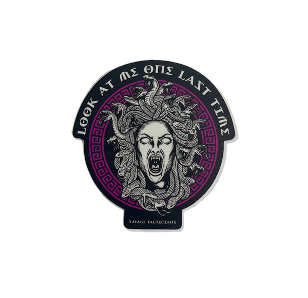 Stickers-Medusa's Gaze Sticker - Savage Tacticians
