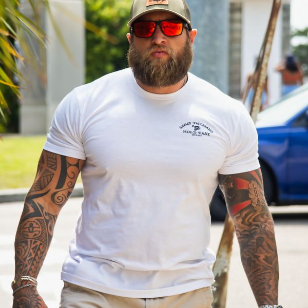 Graphic Tee-Hold Fast - Savage Tacticians