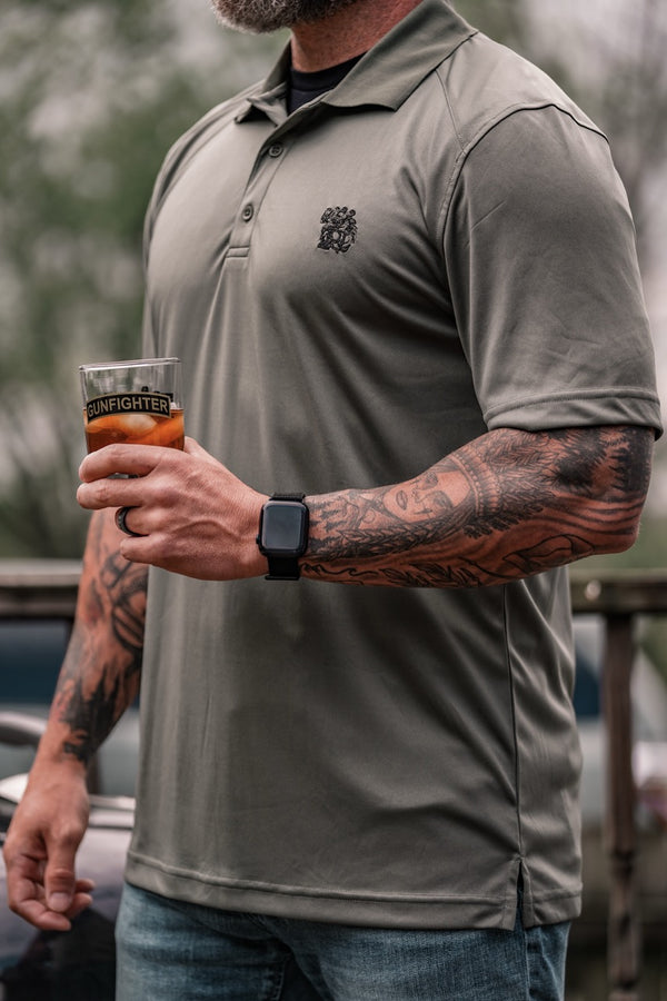 Polo Shirts-ST Polo - Military Green - Savage Tacticians