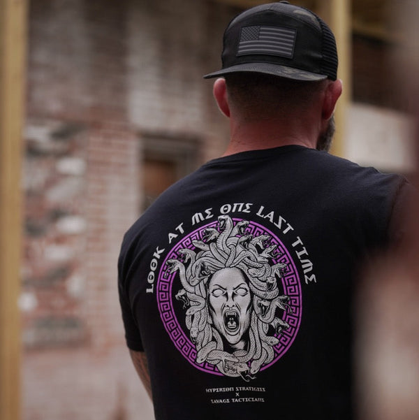 Graphic Tee-Medusa's Gaze - Savage Tacticians