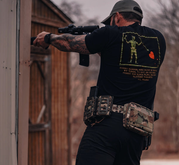 Graphic Tee-Hoist The Black Flag - Savage Tacticians