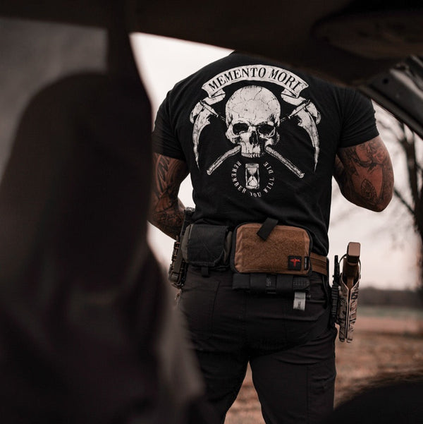 Graphic Tee-Memento Mori - Savage Tacticians