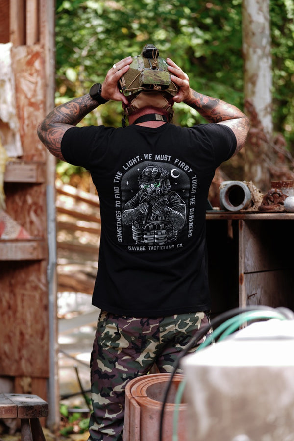Graphic Tee-Darkness - Savage Tacticians