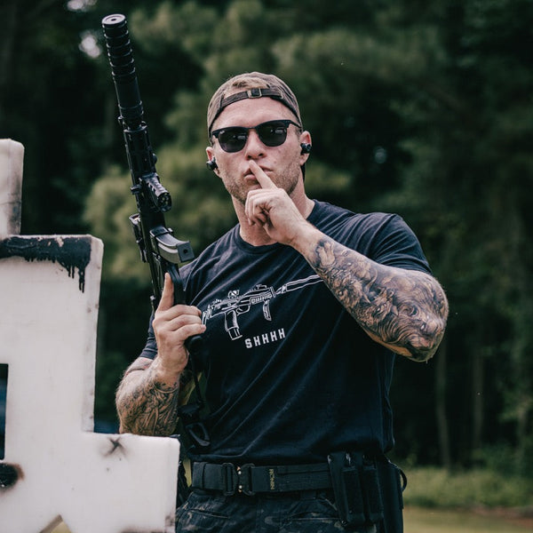 Graphic Tee-Shhhh - Savage Tacticians