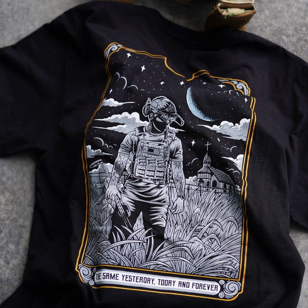 Graphic Tee-Steadfast - Savage Tacticians