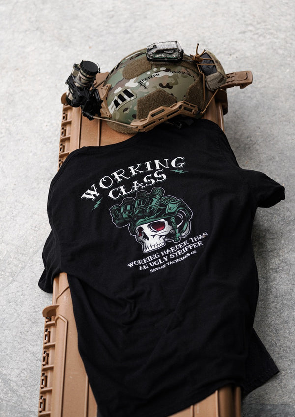 Graphic Tee-Working Class - Savage Tacticians