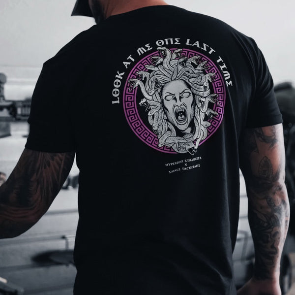 Graphic Tee-Medusa's Gaze - Savage Tacticians