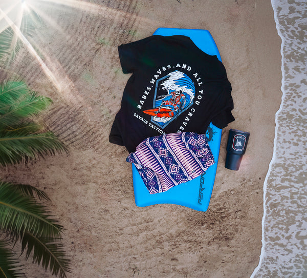 Swim Shorts-Swim Trunks - Southwest Beltfed - Savage Tacticians