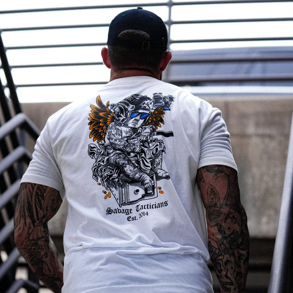 Graphic Tee-Guardian Angel - Savage Tacticians