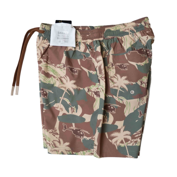 Swim Shorts-Swim Trunks - Brushstroke - Savage Tacticians