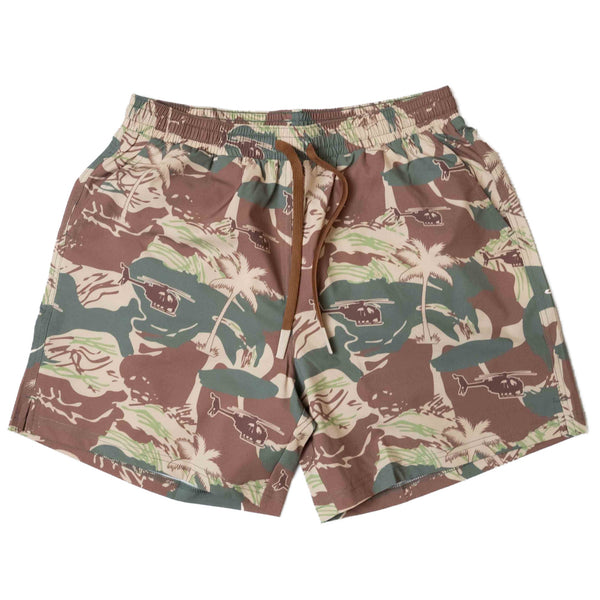 Swim Shorts-Swim Trunks - Brushstroke - Savage Tacticians