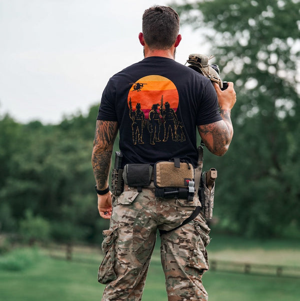 Graphic Tee-Unity Sunset - Savage Tacticians