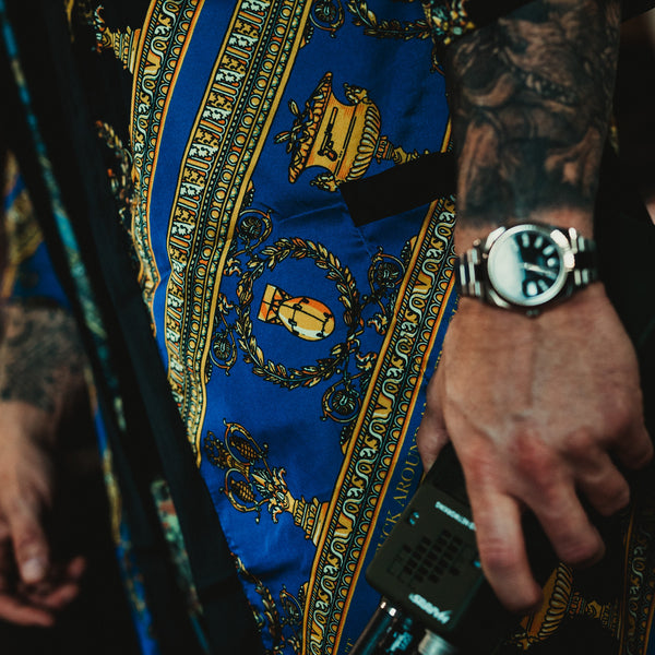 MEN-Savage Kimono Silk Robe - Medusa - Savage Tacticians
